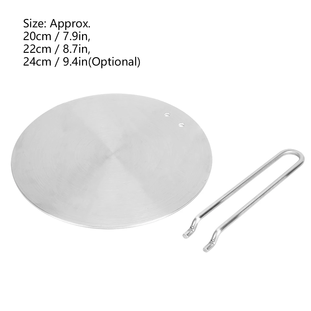 

Stainless Steel Heat Diffuser Induction Plate Adapter Converter Gas Electric Cooker Plate Suitable For Iron Pan Ceramic Pot