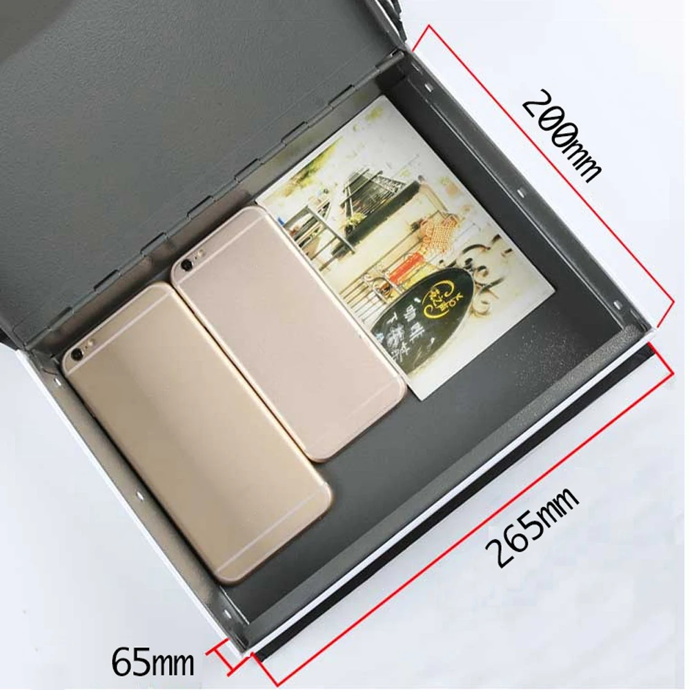 Секретный ящик в словаре сейф книжка замок для безопасности денег хранения монет