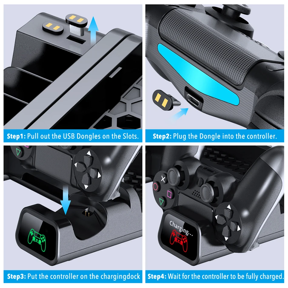 Вертикальная подставка для контроллера PS4/ PS4 Pro/ Slim | Электроника