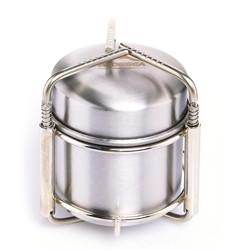 

WIDESEA Camping Stove Outdoor Picnic Tourist Burner Portable Mini Ultra-Light Spirit Equipment Tourism Heater Supplies