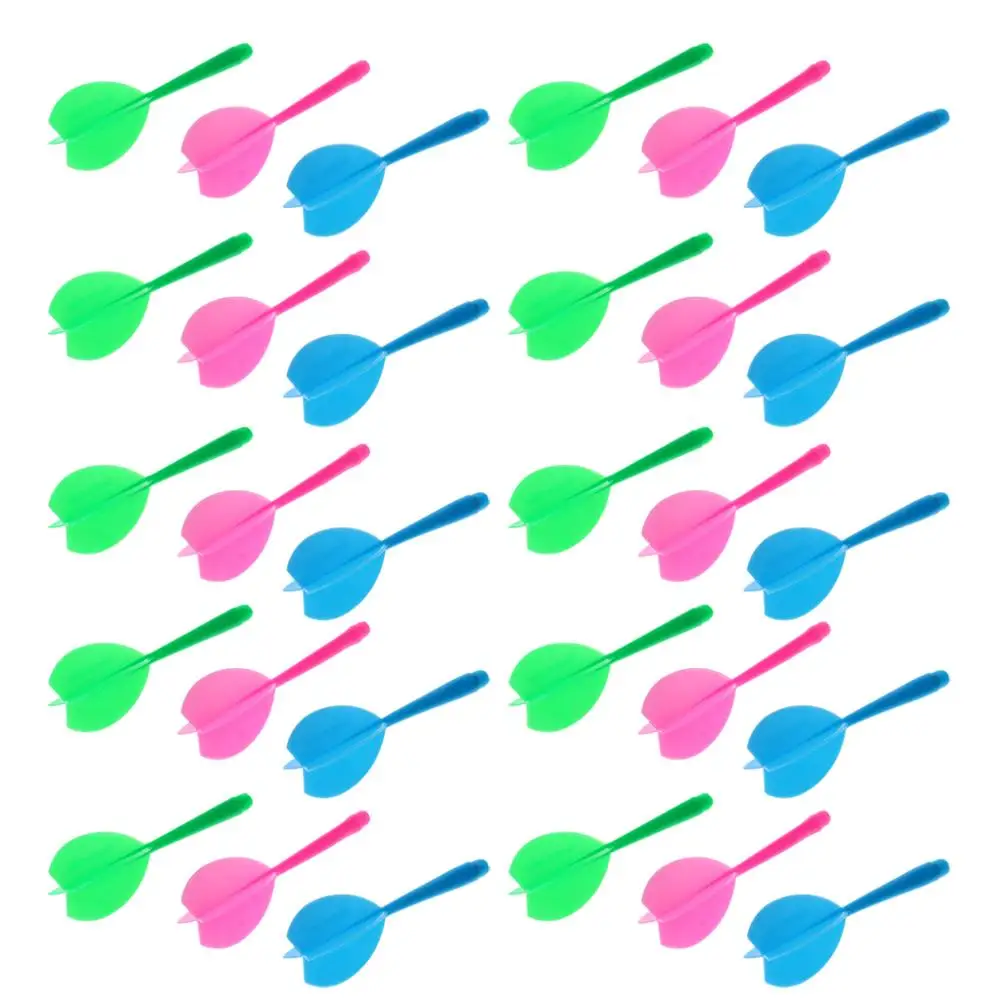 30 шт. ABS многоцветный Дартс резьба пластиковые дротики валы Перелёты комбо