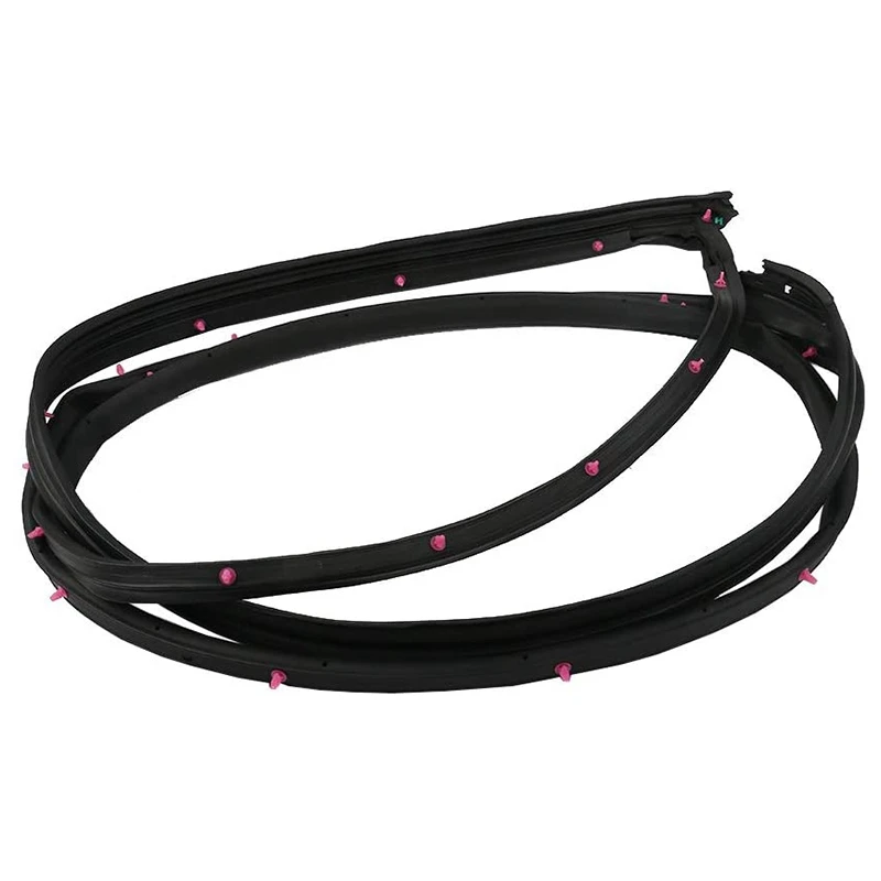 

Front Door Weather Strip Seal Rubber Left Replacement Compatible for Honda Accord 2003-2007 72365-SDA-A01