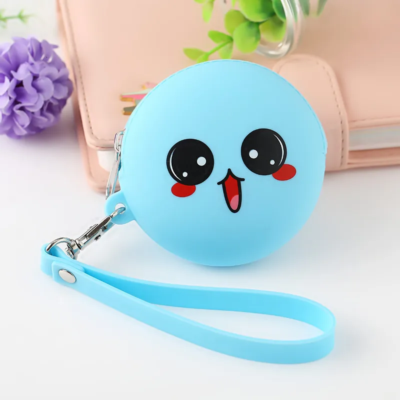 2019 мультяшный силиконовый кошелек для монет Женский ключей сумочка чехол
