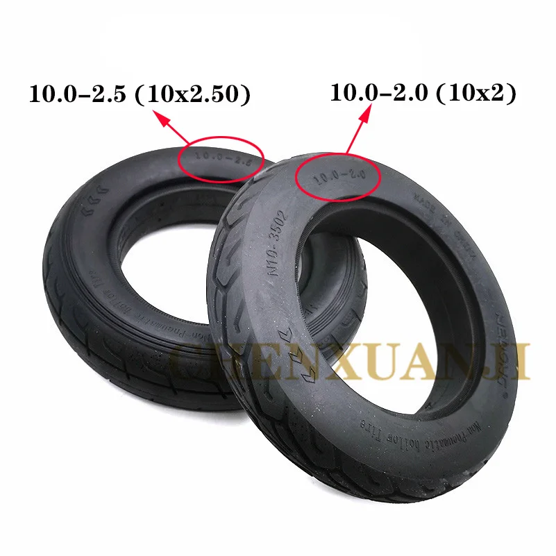 

High Quality 10x2.0 Solid Tire or 10x2.50 Solid Tyre 10 Inch Electric Scooter Wheel Explosion-Proof Tire Accessories