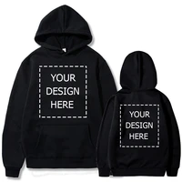 add your own custom text name personalized message and pattren men hoodies fashion casual high quality pullover sweatshirts
