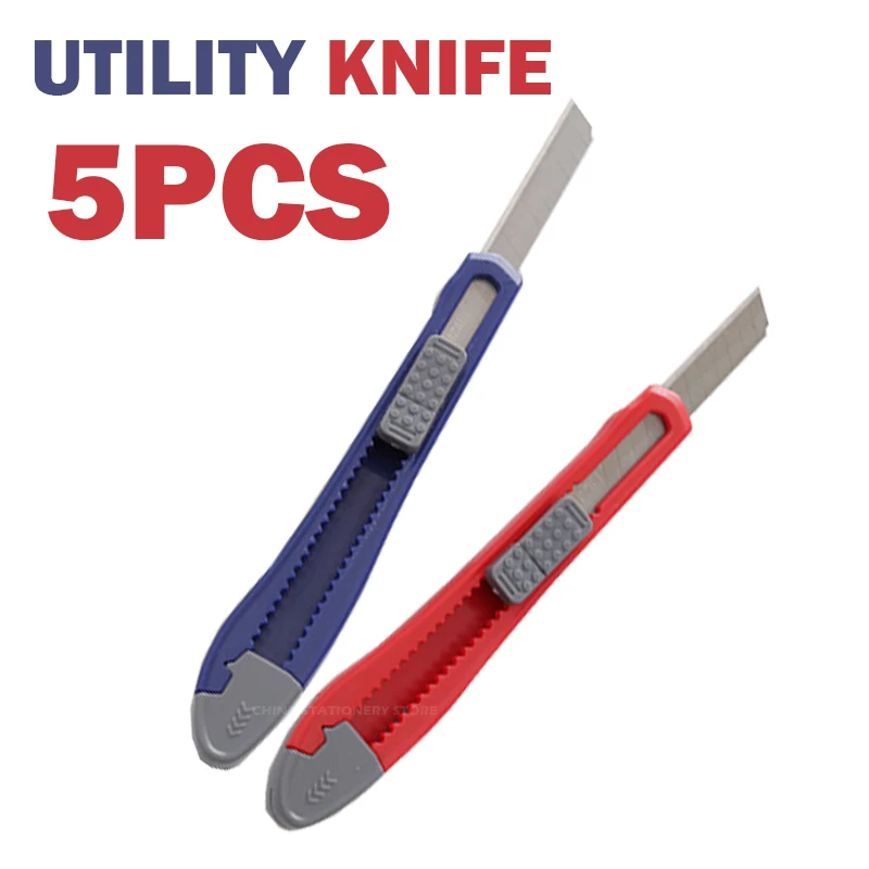 

5шт. Творческий Универсальный Нож Простой Детский Diy Начальная Школа Канцтовары Бумага Резка Художественная Модель Нож Офис Школьные Прина...