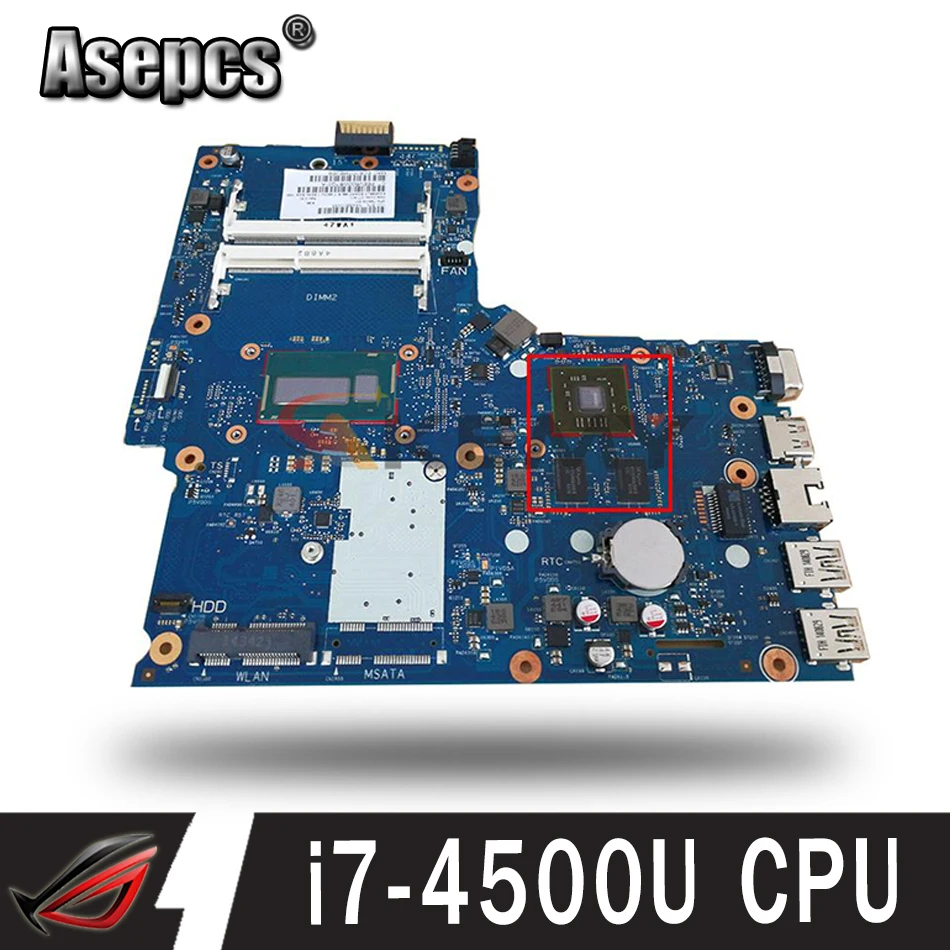 

Материнская плата для ноутбука HP 248 G1 340 G1 758035-001 758035-501 758035-601 Core i7-4500U 6050A2608301-MB 100% рабочий