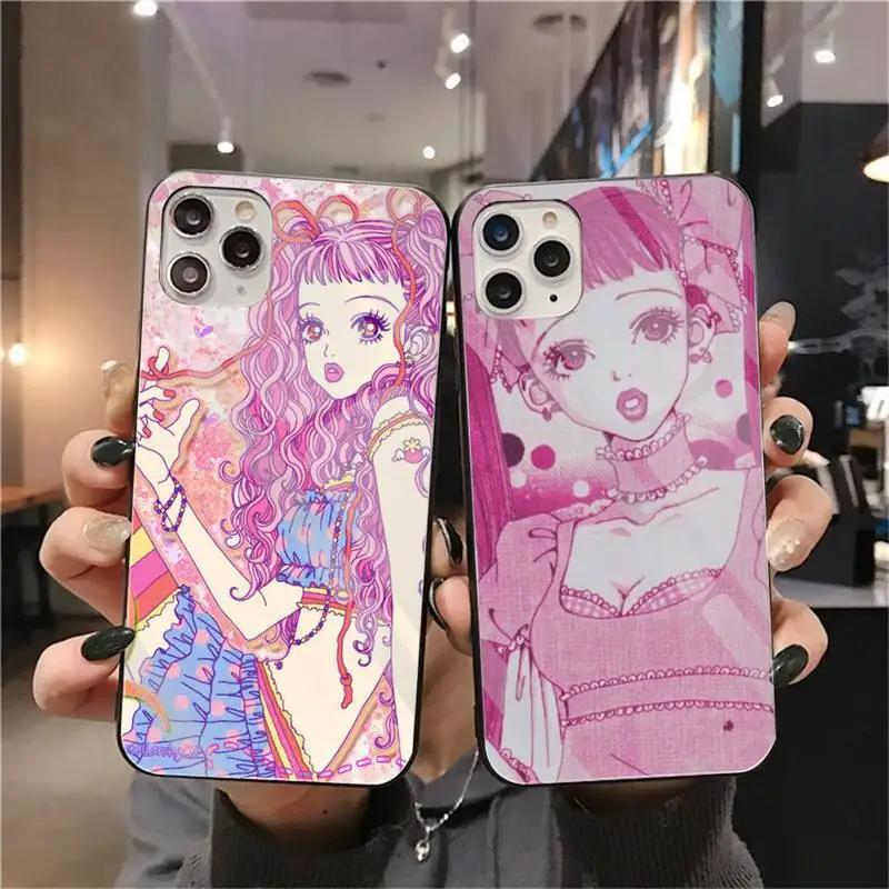 Чехол для телефона Anime Paradise Kiss Miwako из закаленного стекла для iPhone 11 Pro XR XS MAX 8 X 7 6S 6 Plus SE 2020.