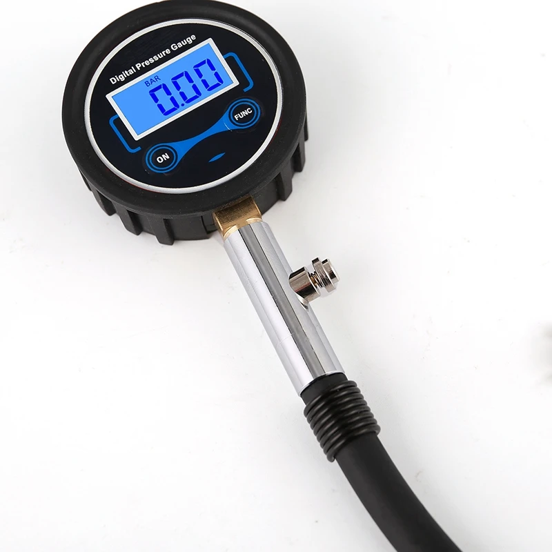 

High-Precision Tire Pressure Gauge Tire Pressure Gauge LCD Large Screen Display Digital Display Meter Tire Pressure Measurement
