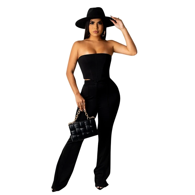 Женские спортивные костюмы из двух предметов однотонный укороченный Топ без