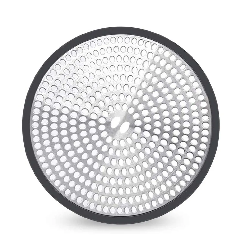 

Shower Stall Drain Protector CoverHair Blocking Net Hair Filter Screen Drainage Protector Stainless Steel Circular Floor Drain