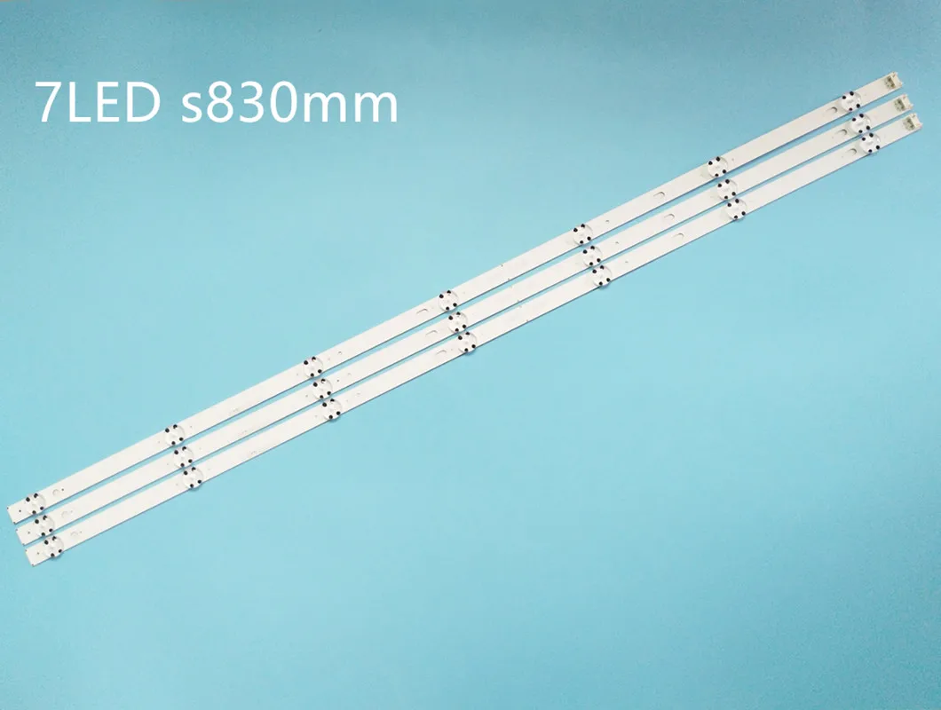 

83CM LED Strip 7 LED For LG 43UK6300PLB 43UJ634V 43UJ635V 43LJ61_FHD_L LC43490059A LC43490058A Innotek 17Y 43inch_A LC43490074A