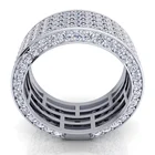 Punkboy Ретро полые полный High-end темпера Для мужчин t Золотое кольцо, Популярные изысканные ювелирные изделия Для мужчин кольцо