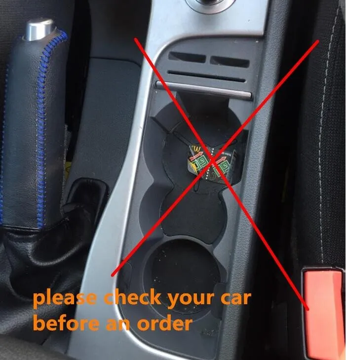 Новинка интерьер автомобиля ABS держатель стакана для воды отделка панели Ford Focus 2