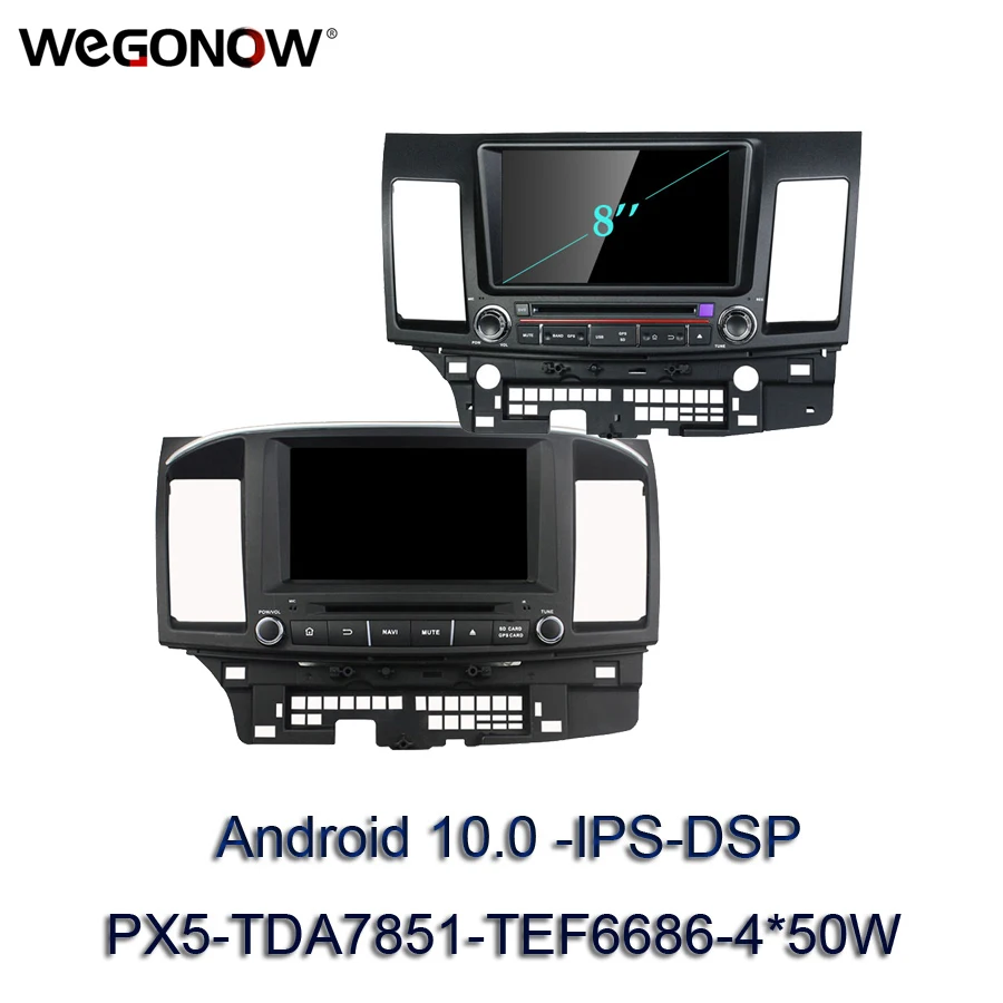 HD Android 10 0 64 Гб ПЗУ 8 ядер автомобильный DVD плеер GPS карта автомобиля RDS радио Wi Fi