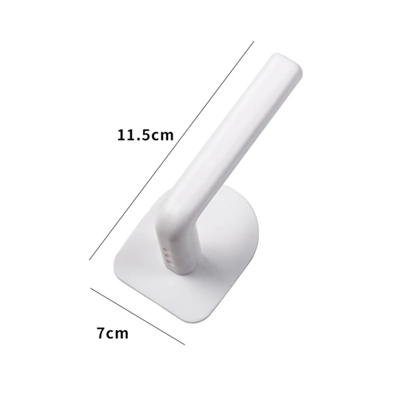 

1Piece Bathroom Kitchen Self-adhesive Accessories Under Cabinet Lid Rack Paper Roll Rack Towel Holder Tissue Hanger Storage Rack