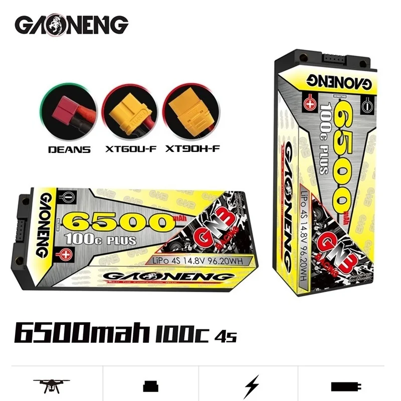 

Аккумуляторная батарея GNB, 6500 мАч, 14,8 в, 5,0 C/1/8 C, мм, XT90/XT60/TPlug