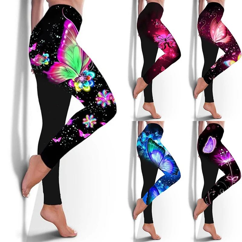 

Women High Waist Yoga Leggings Fitness Push Up Leggins Running Gym Stretch Pants Sport Girl Workout Leggins Hot Deal Trousers