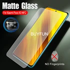 Матовое Защитное стекло для Xiaomi Poco X3NFC, 2 в 1