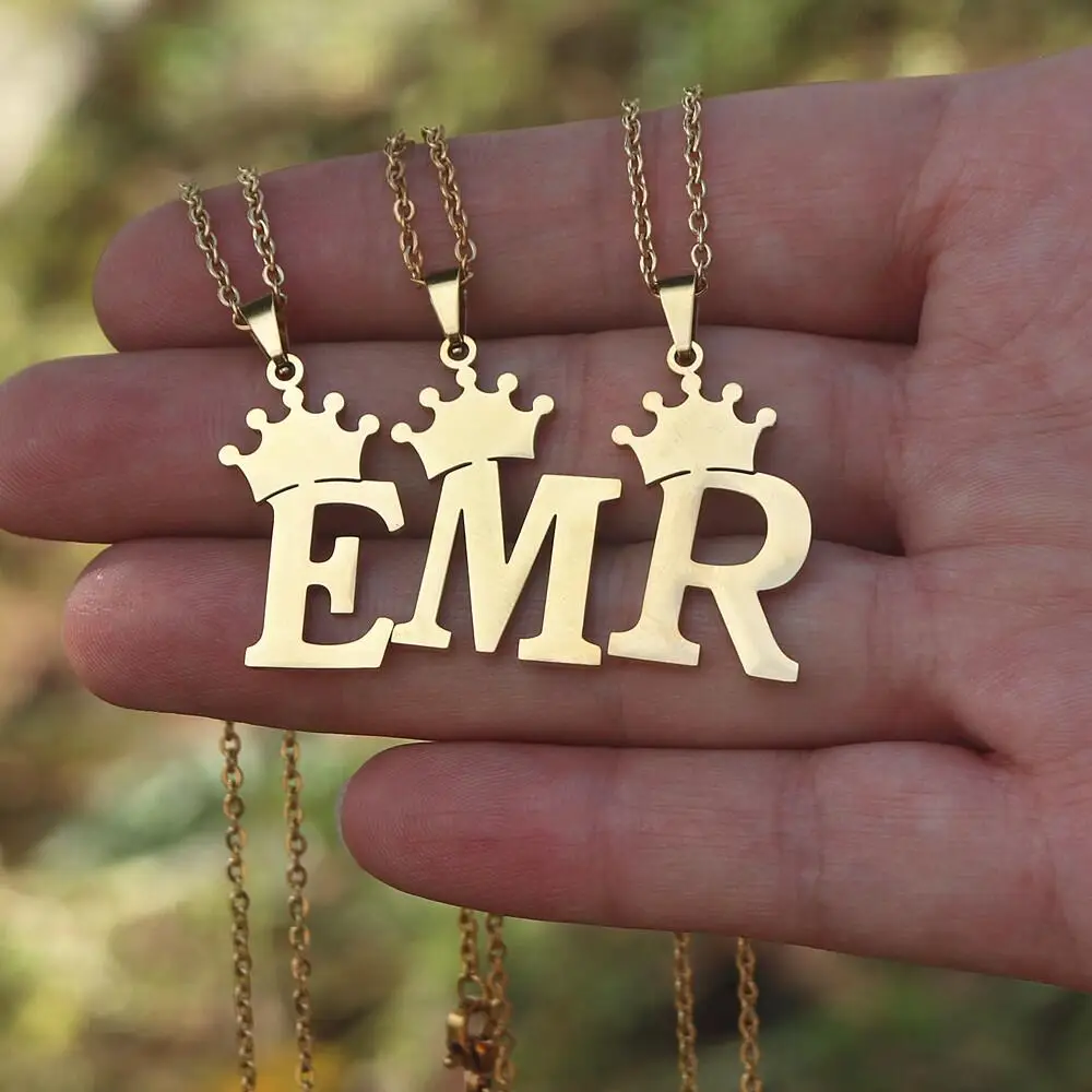 

Цепочка с подвеской в виде букв алфавита для мужчин и женщин