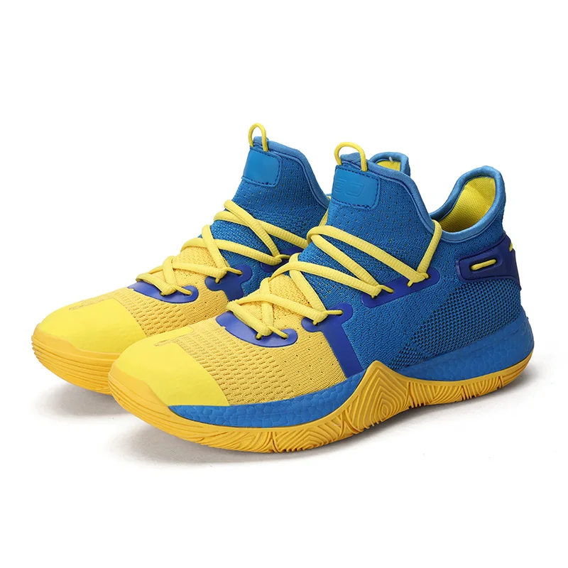 

FEBMOFL Men Breathable Basketball Shoes Man's Shockproof High Top Sneakers Cushioning Sport Shoes Outdoor Training Ankle Boots