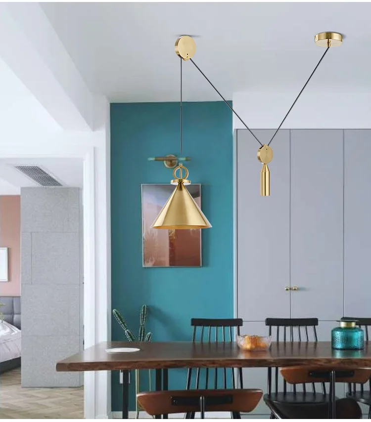 Подвесной светильник в скандинавском стиле дизайнерские креативные