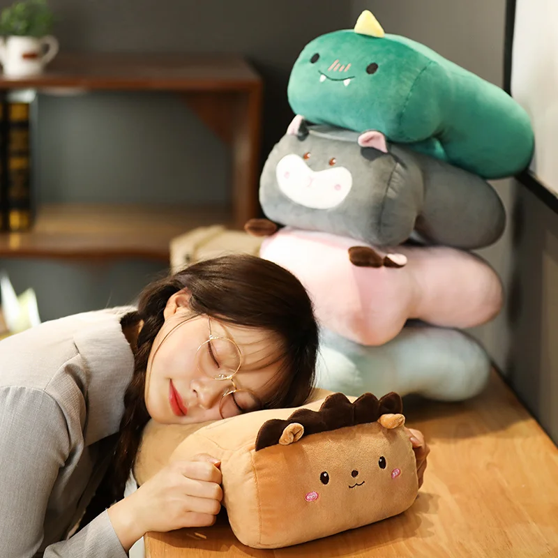 Диван животное мультфильм шейный диван подушка милый динозавр хомяк Хаски мышь