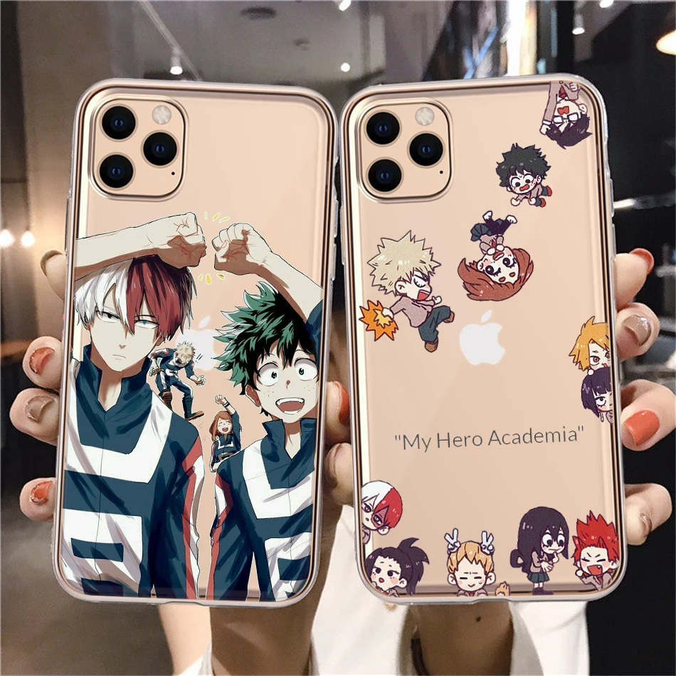Чехол для телефона с аниме Моя геройская Академия deku bakugou Boku no Hero чехол iphone 11 12 13 14