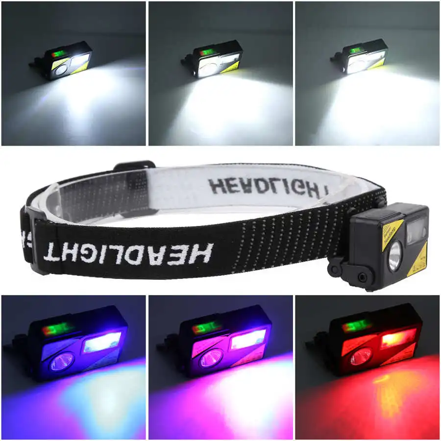 Мини K180 светодиодный зарядка через USB фары на клипсе Крепящиеся к шляпе