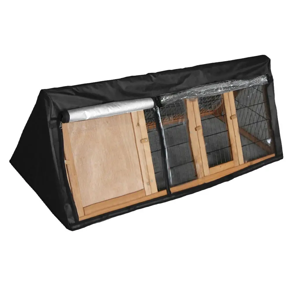 Маленькая клетка для животных с треугольным Кроликом пылезащитный чехол 210D