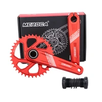direct mounted mountain bike crankset 170mm aluminum gxp crank 32t 34t 36t 38t narrow wide bicycle chainring