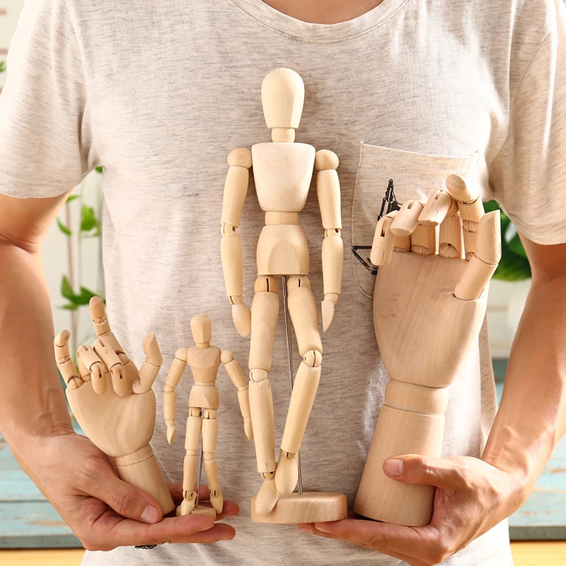 Европейские DIY 3D деревянные столярные мужские ручные скульптуры модель блочная