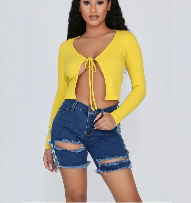 

Летние джинсовые шорты с дырками и кисточками 2020, модные женские уличные пляжные праздничные повседневные шорты размера плюс