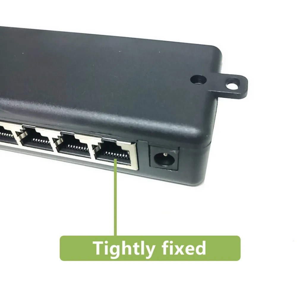 8 портов PoE инжектор адаптер пассивный 8CH CCTV камера источник питания Ethernet POE