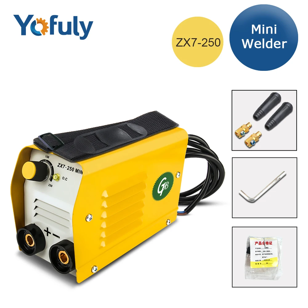 

ZX7-250 IGBT Inverter Arc Electric Welding Machine 220V 250A MMA Welders for Welding Working Electric Working Power Tools