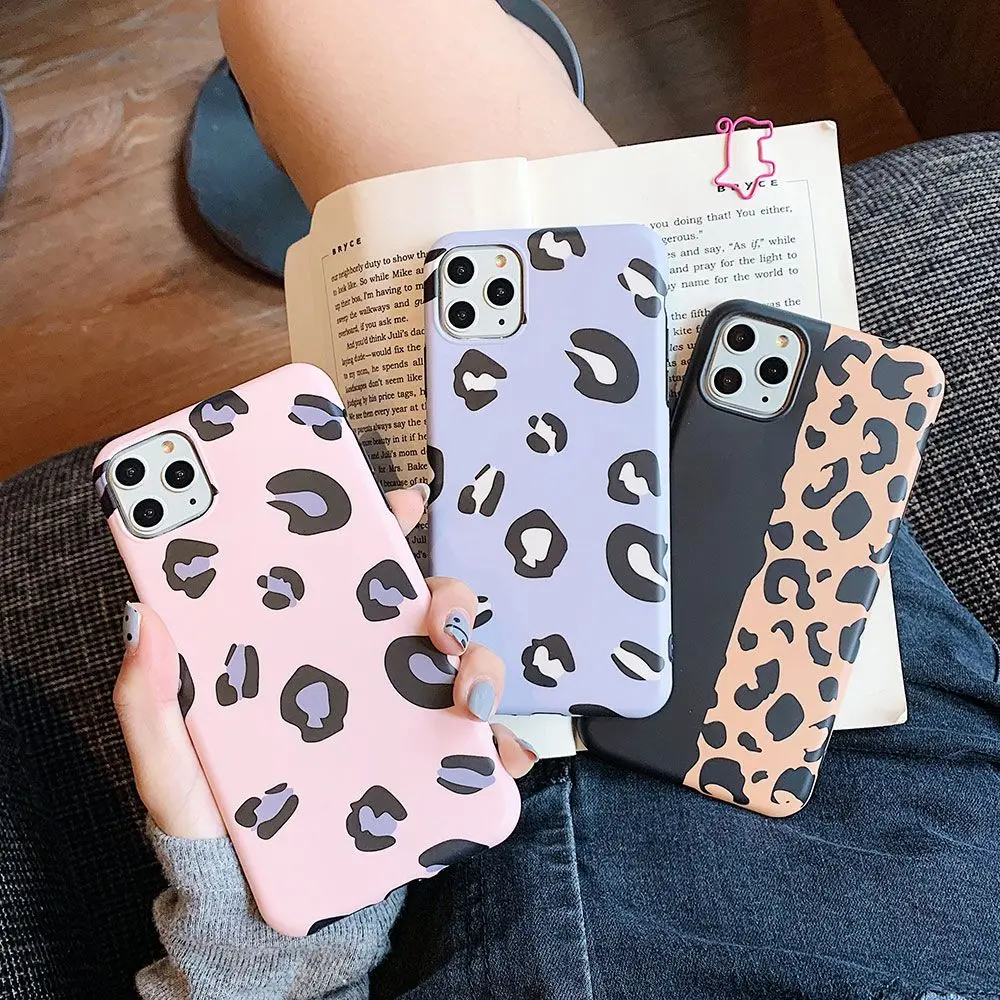 Роскошный Шикарный тонкий чехол LAPOPNUT с леопардовым принтом для Iphone 11 Pro Xs MAX Xr X 8 Plus