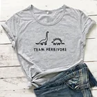 Милая футболка с рисунком динозавра, женская футболка с коротким рукавом, женские хлопковые футболки, женская футболка с рисунком травы, Женский Топ