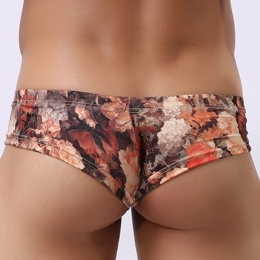 Нижнее белье для мужчин нижнее трусы сна синий цвет ночное микроволокно