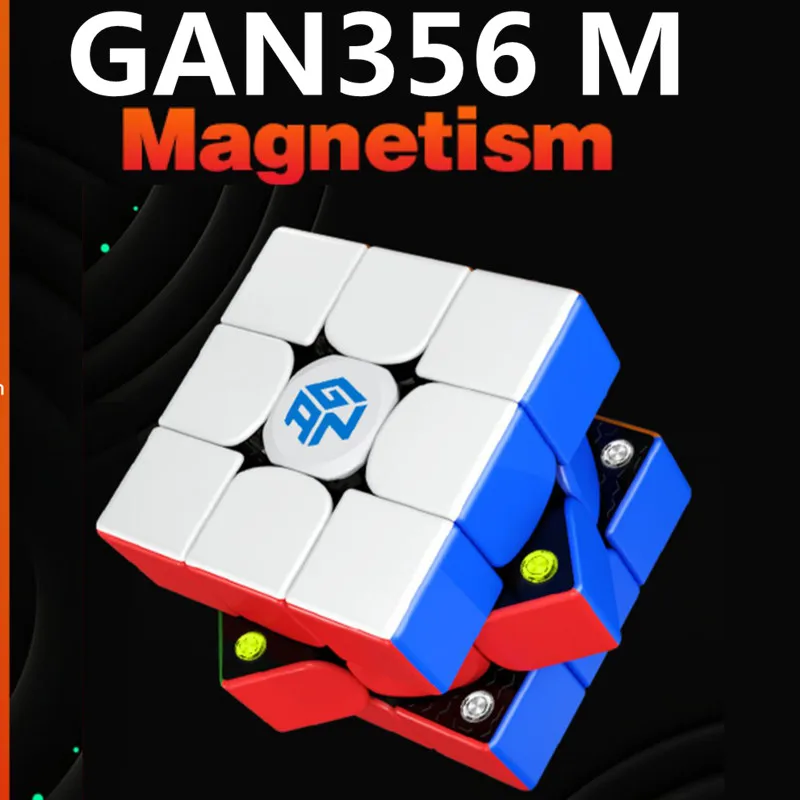 GAN356 M Волшебный куб фиджет-игрушки GAN 356 3x3x3 скоростной gans-куб магнитный конкурсный