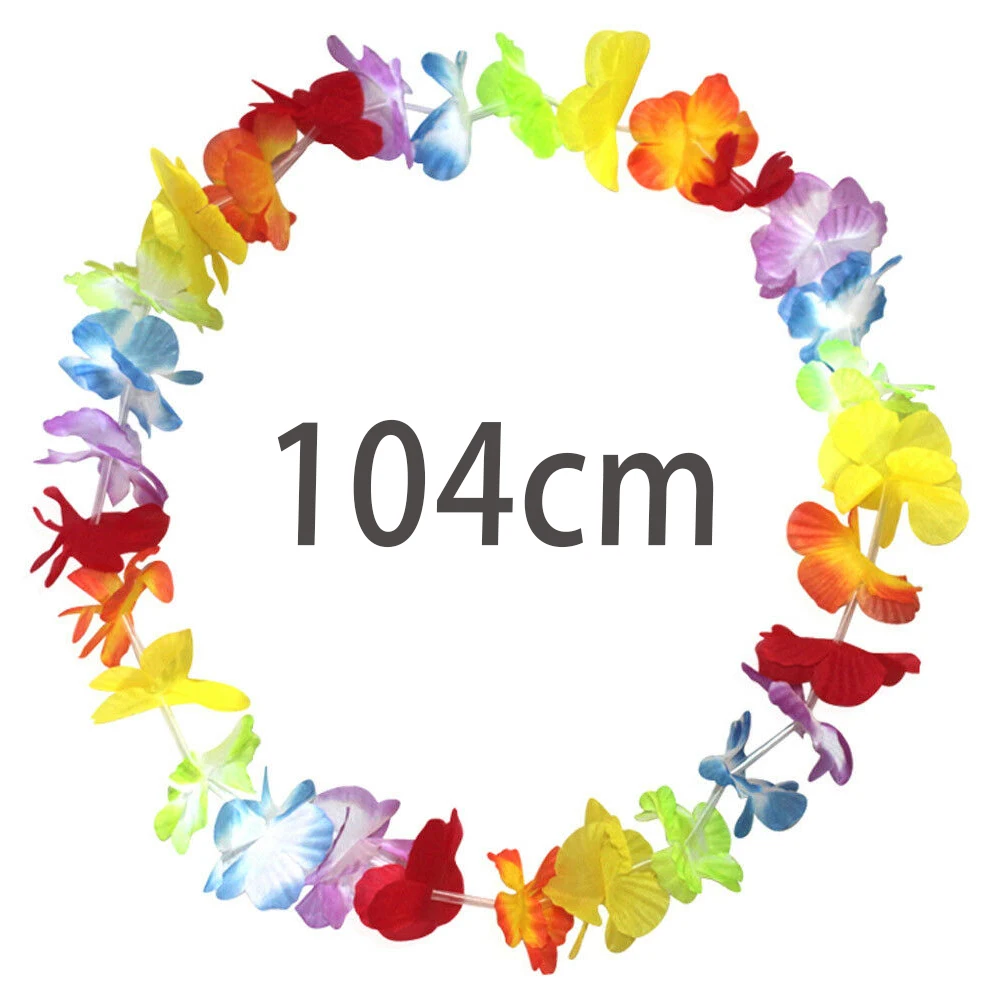 12 шт. Гавайский Рождественский венок дверное украшение гавайская вечеринка