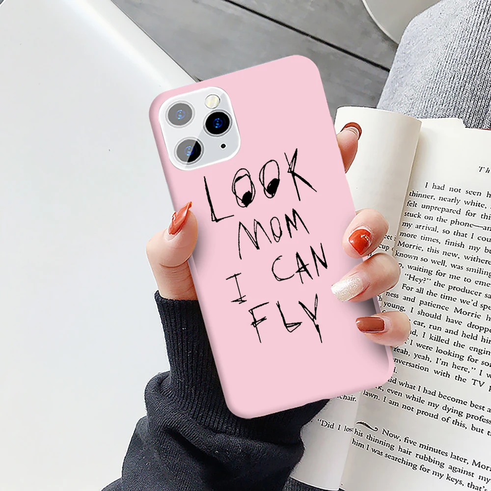 Чехол для телефона Look Mom I Can Fly iPhone 11 Pro XS MAX XR X 7 8 6Plus SE 2020 мягкий силиконовый чехол