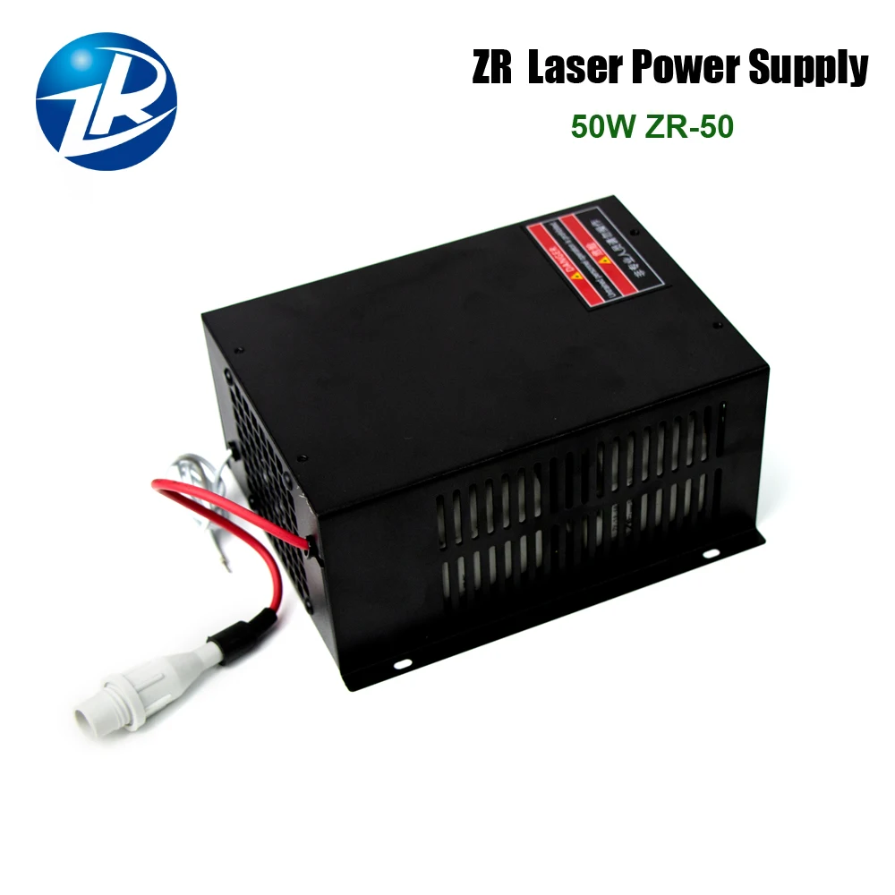 

ZR-50 50W Co2 лазерный блок питания 50W для лазерной гравировальной машины