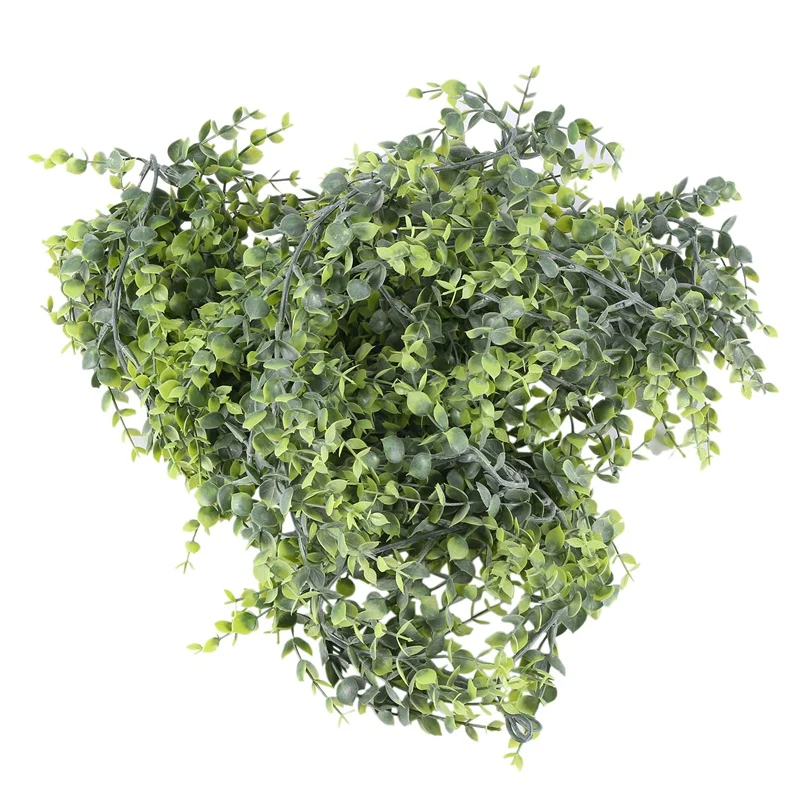 

Гирлянда из искусственного эвкалипта, зеленая гирлянда из искусственных виноградных лоз, свадебный фон, 6 футов/шт., подвесное растение