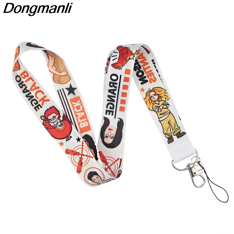 

Dongmanli Orange Is the New Black Neck Strap Lanyard for key ID Card Phone Straps USB Badge holder Hang Rope Lariat lanyards