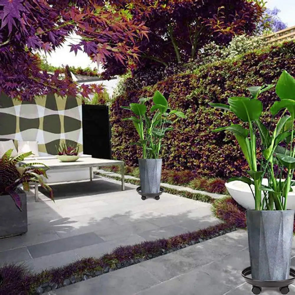 Поднос для растений стойка цветочных горшков уличные кастрюли поднос домашнего