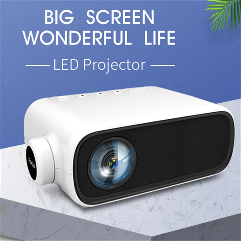 

YG280 Mini LED Projector 1080P Portable Home Theater Outdoor Movie Vedio Player Beamer For Film Live Games USB AV Ports