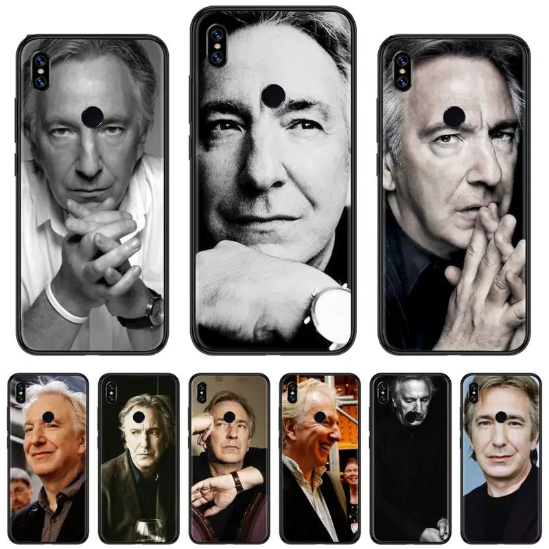 

Alan Sidney Patrick Rickman Phone Case For Xiaomi Redmi 7 8 9t a3 9se k20 mi8 max3 lite 9 note 9s 10 pro