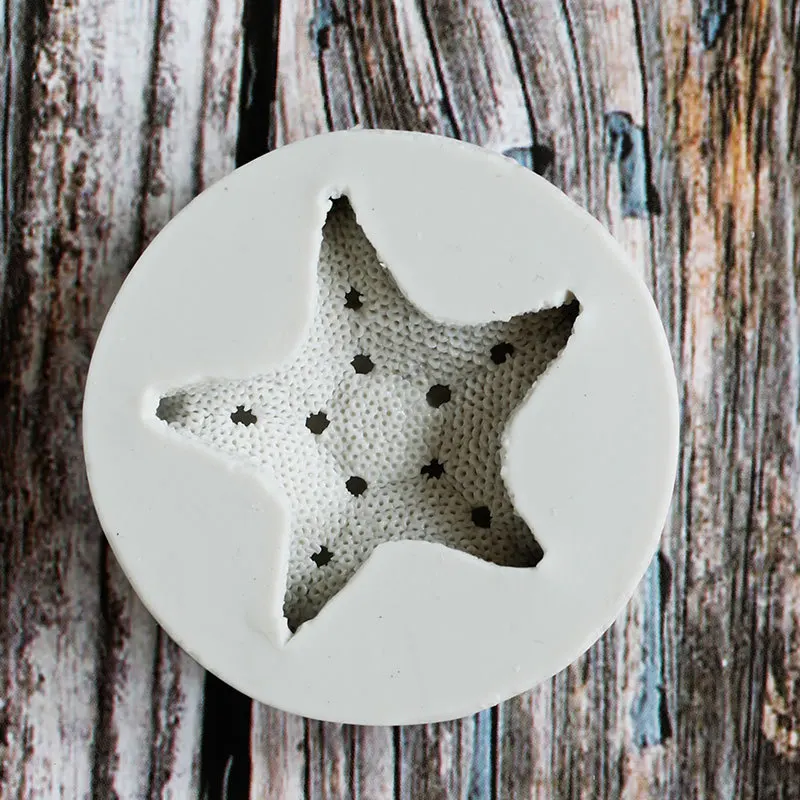 

3D Морская звезда силиконовая форма для выпечки в форме цветка инструменты для украшения тортов из мастики Силиконовый Шоколад формы для са...