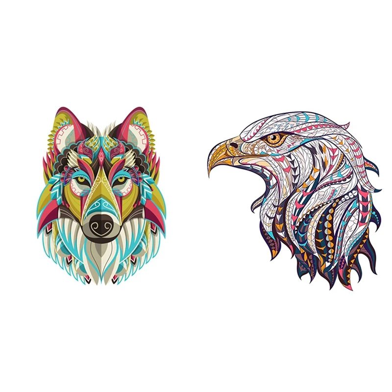 

2 шт., деревянные пазлы-пазлы для взрослых