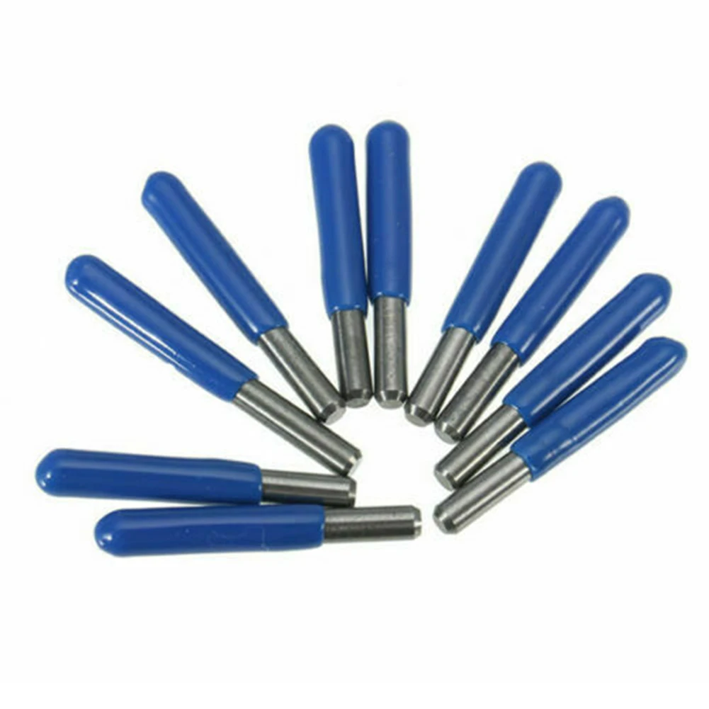 

10 Pcs 3.175mm 30 Degree 0.1mm PCB Carbide Engraving Bits CNC Milling Cutter Air Tool Accessories 10 X CNC Router Tool